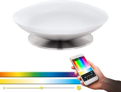 EGLO Connect-C smarte Tischleuchte Bodenleuchte DEKO RGB EEK: E (Spektrum A-G)