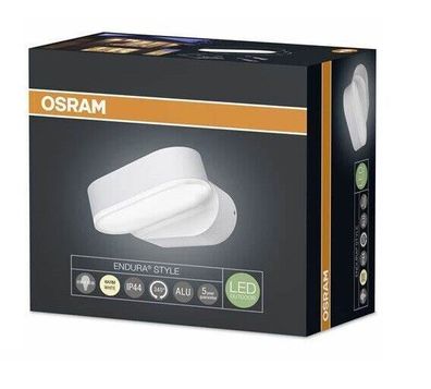 Osram LED Wandleuchte Endura Style Mini Spot 8W warmweiß EEK: F (Spektrum A-G)