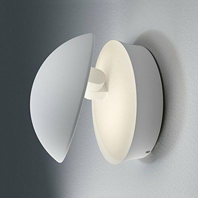 OSRAM LED Außenleuchte Style Cover weiß rund justierbar blendfrei 640lm warmweiß