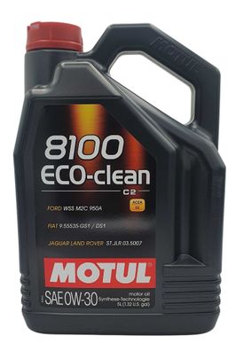 Motul 8100 Eco-clean 0W-30 5 Liter