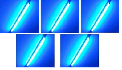 5x OSRAM Lumilux Leuchtstoffröhre blau 36W 120cm T8 EEK: G (Spektrum A bis G)