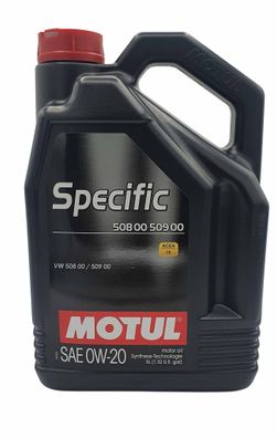 Motul Specific 508 00 - 509 00 0W-20 5 Liter
