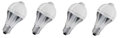 4x OSRAM LED Motion Sensor Bewegungsmelder E27 11,5W=75W EEK: F (Spektrum A-G)