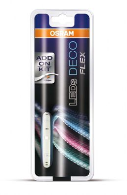 OSRAM LED Zusatz-Bänder Flex, RGB-Steuerung, selbstklebend, EEK: F (SpektrA-G)