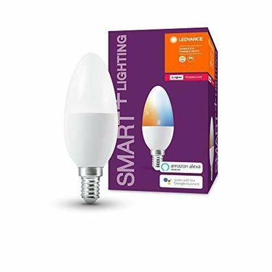 Ledvance Smart+ LED ZigBee Kerze 6W E14 tuneable white Alexa EEK: F(Spektrum A-G)