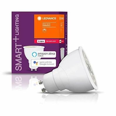 Ledvance Smart+ LED ZigBee GU10 Spot dimmbar warmweiß EEK: G (Spektrum A bis G)