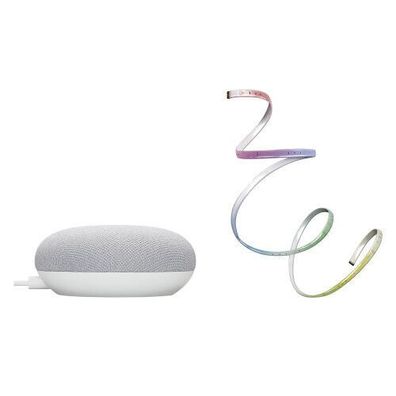 Starter Kit Smart Google Nest Mini 2. Generation + Flex Band EEK: F (Spek A-G)