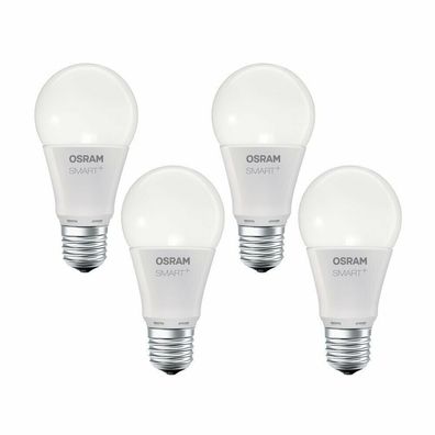 4x OSRAM Smart+ LED Birne ZigBee E27 8,5W = 60W dimmbar EEK: F (Spektrum A-G)