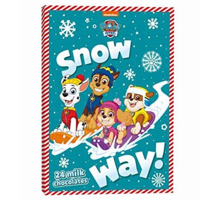 Adventskalender Paw Patrol Snow Way Weihnachtskalender Schokolade