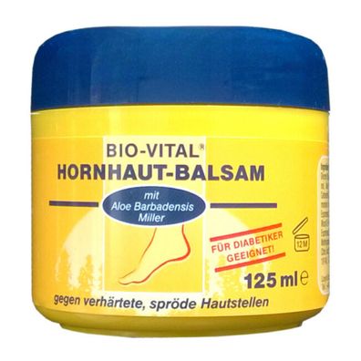 Bio-Vital Hornhaut-Balsam mit Aloe Barbadensis Miller - für Diabetiker geeignet - ...