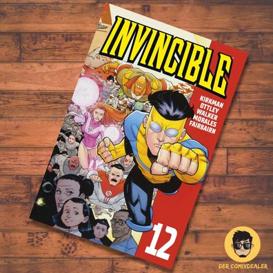 Invincible 12 (Cross Cult)Robert Kirkman/ Superhelden/ Comic/ Action/ NEU