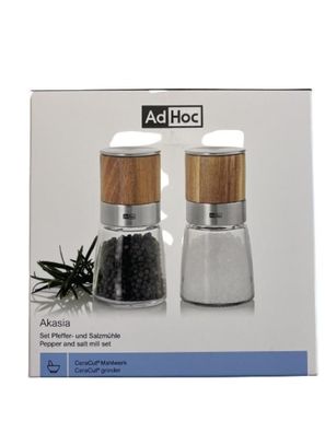AdHoc Pfeffer- und Salzmühlen Set AKASIA, MP99 SET 1 Set