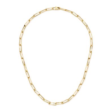 Gucci – YBB745654002 – Link to Love-Halskette aus 18-karätigem Gelbgold