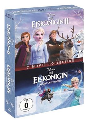 Eiskönigin, Die 1&2 (DVD) DP 2Disc Min: 217/ DD5.1/ WS Frozen 1&2 - Disney - ...