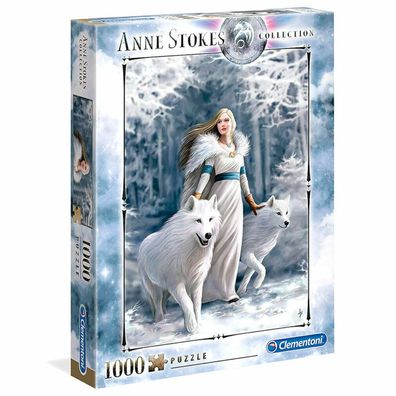 Anne Stokes Winter Guardians Puzzle 1000Stück