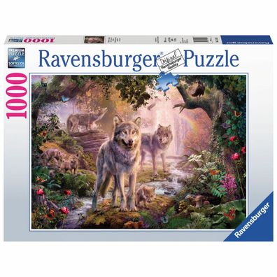 Wölfe im Sommer-Puzzle 1000Stück