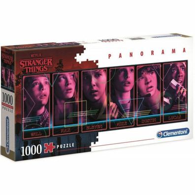 Seltsame Dinge Panorama-Puzzle 1000pzs