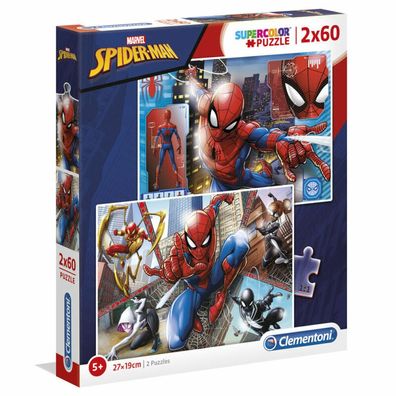 Marvel Spiderman Puzzle 2x60Stück