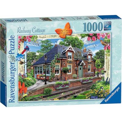 Ravensburger Bahnhofshaus Puzzle 1000 Teile