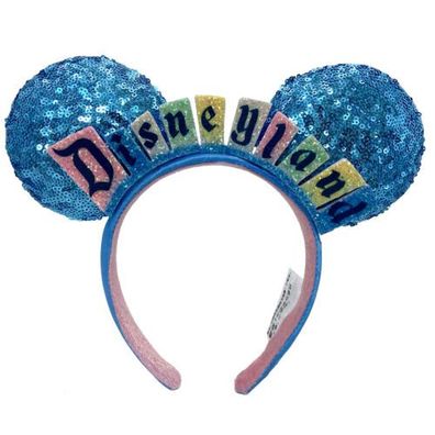 Disney- Parks Little Mermaid Ariel PINK Iridescent Minnie Ears Headband 2023