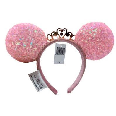 Geister Stirnband Kürbis Disney Parks Pailletten Schleife Ohren Minnie Maus Halloween