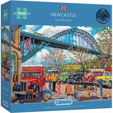 Gibsons Puzzle Newcastle, England 1000 Teile