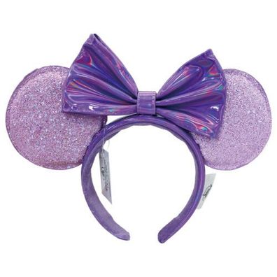 Disney Park Limitierte Ohren Lavendel Flieder Glitzer Lila Schleife Minnie Stirnband