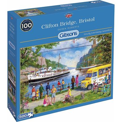Gibsons Puzzle Clifton Bridge, Bristol 500 Teile