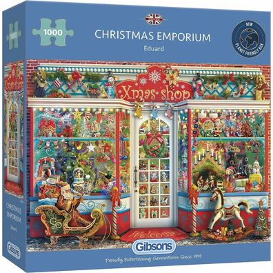 Gibsons Weihnachtsfenster-Puzzle 1000 Teile