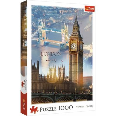 TREFL Puzzle London im Morgengrauen 1000 Teile