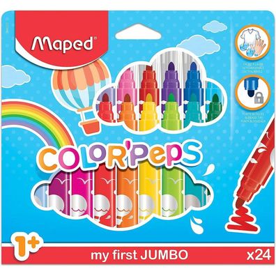 MAPED Color'Peps Early Age Jumbo 24 Stück