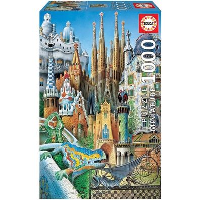 Collage Gaudi-Puzzle 1000Stück