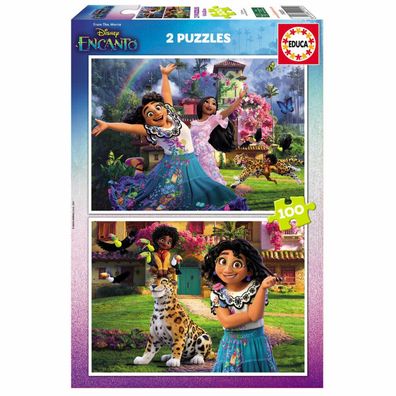 Disney Ecanto-Puzzle 2x100Stück