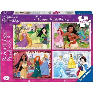 Ravensburger Puzzle Disney: Prinzessinnen 4x100 Teile