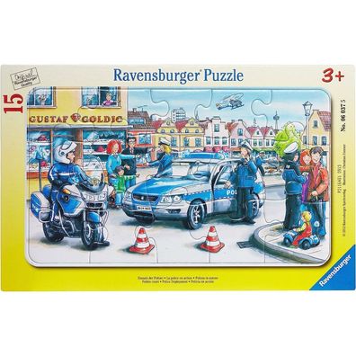 Ravensburger Puzzle Polizei 15 Teile