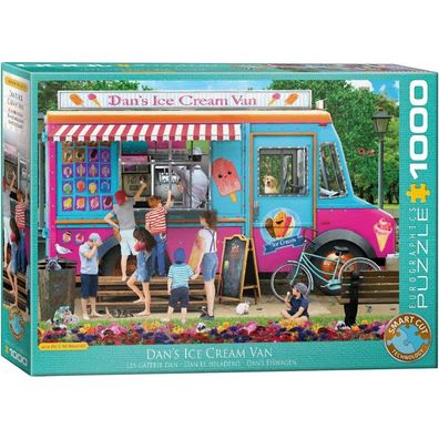 Eurographics Puzzle Dan's Ice Cream Truck 1000 Teile
