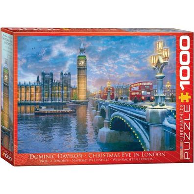 Eurographics Puzzle Weihnachtsabend in London 1000 Teile