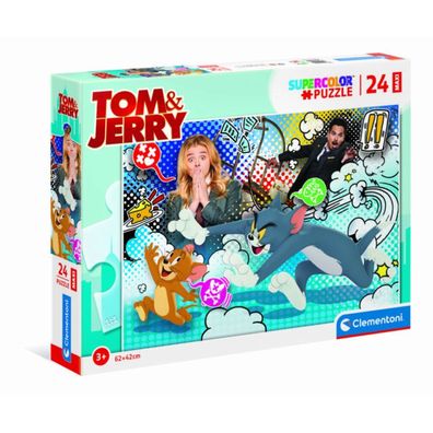 Clementoni Puzzle Tom und Jerry MAXI 24 Teile