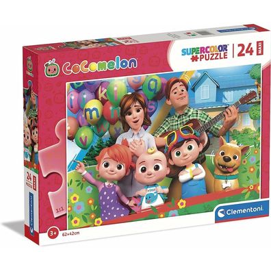 Clementoni Puzzle CoComelon mit Familie MAXI 24 Teile