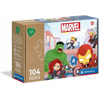 Clementoni Play For Future Puzzle Marvel: Avengers 104 Stück