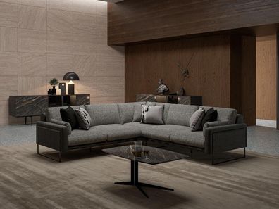 Luxus Design Neu Komplett Modern Eck Sofa L-Form Wohnzimmer Couchtisch