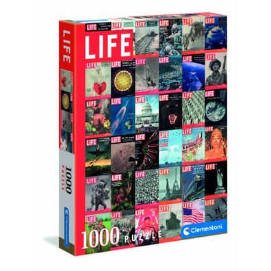 Clementoni Puzzle LIFE: Umfasst 1000 Teile
