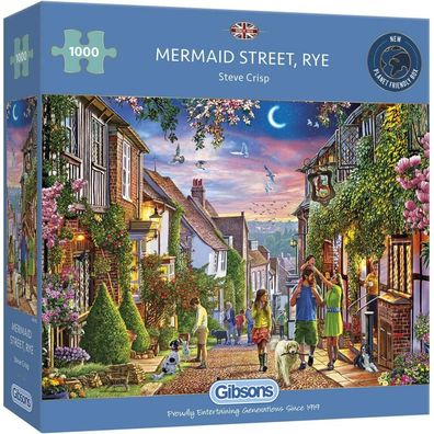 Gibsons Puzzle Mermaid Street, Rye 1000 Teile