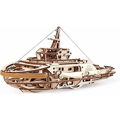 UGEARS 3D Puzzle Tugboat 169 Teile