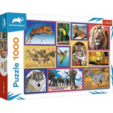 TREFL Puzzle Animal Planet: Wildtiere 1000 Stück