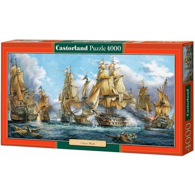 Castorland Puzzle Seeschlacht 4000 Teile