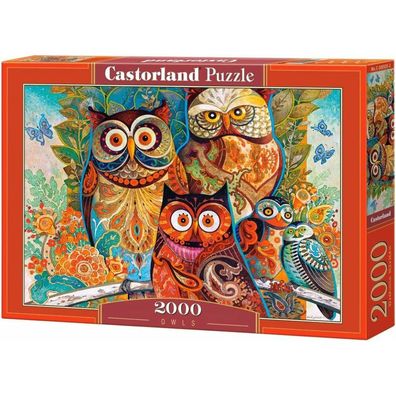 Castorland Puzzle Eulen 2000 Teile