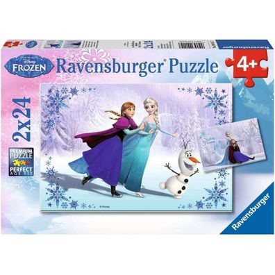 Disney Frozen Puzzle: Schwestern für immer, 2x24tlg.
