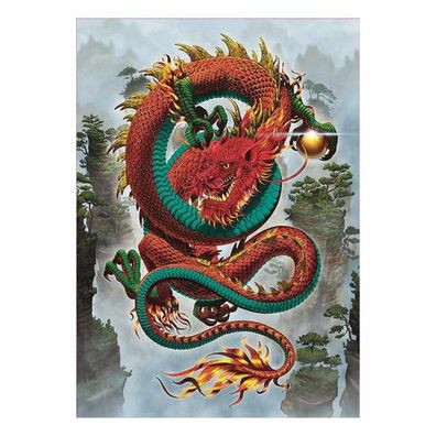 Puzzle The Dragon Of Good Fortune Vincent Hie Educa (500 pcs)