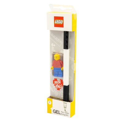 LEGO® Gelstift mit Legofigur - Farbe schwarz